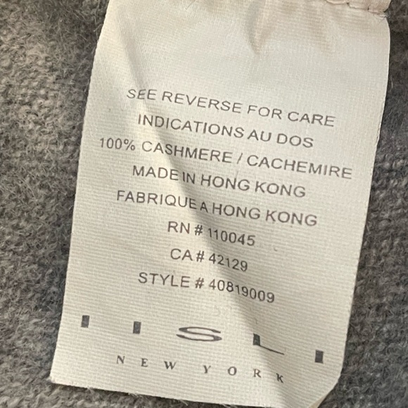 IISLI Cashmere High Neck Muscle Sleeve Sequins Dragon Sweater - Picture 6 of 8